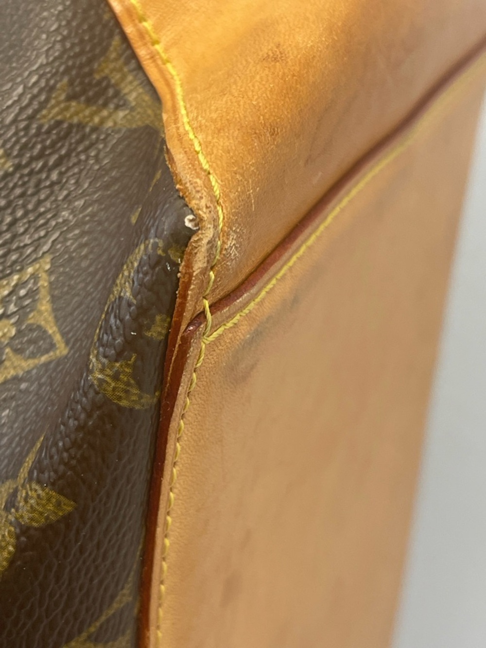 Louis Vuitton Vintage Monogram Coated Canvas Cabas Mezzo Tote - Preowned - Picture 16 of 16